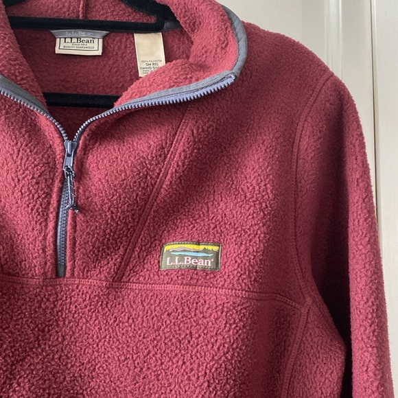 Maroon fleece - Picture 2 of 7